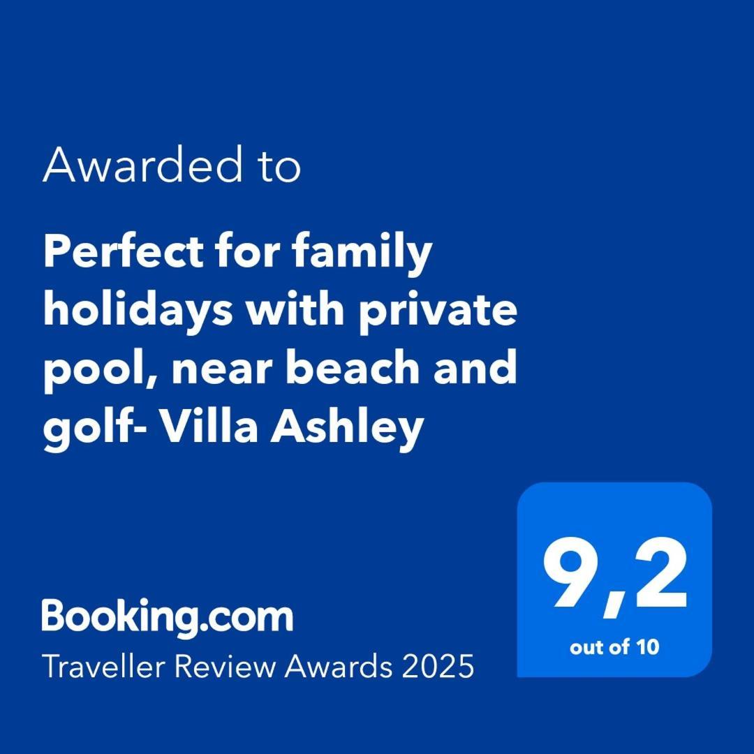 Perfect For Family Holidays With Private Pool, Near Beach And Golf- Villa Ashley Costa De Antigua Exterior photo